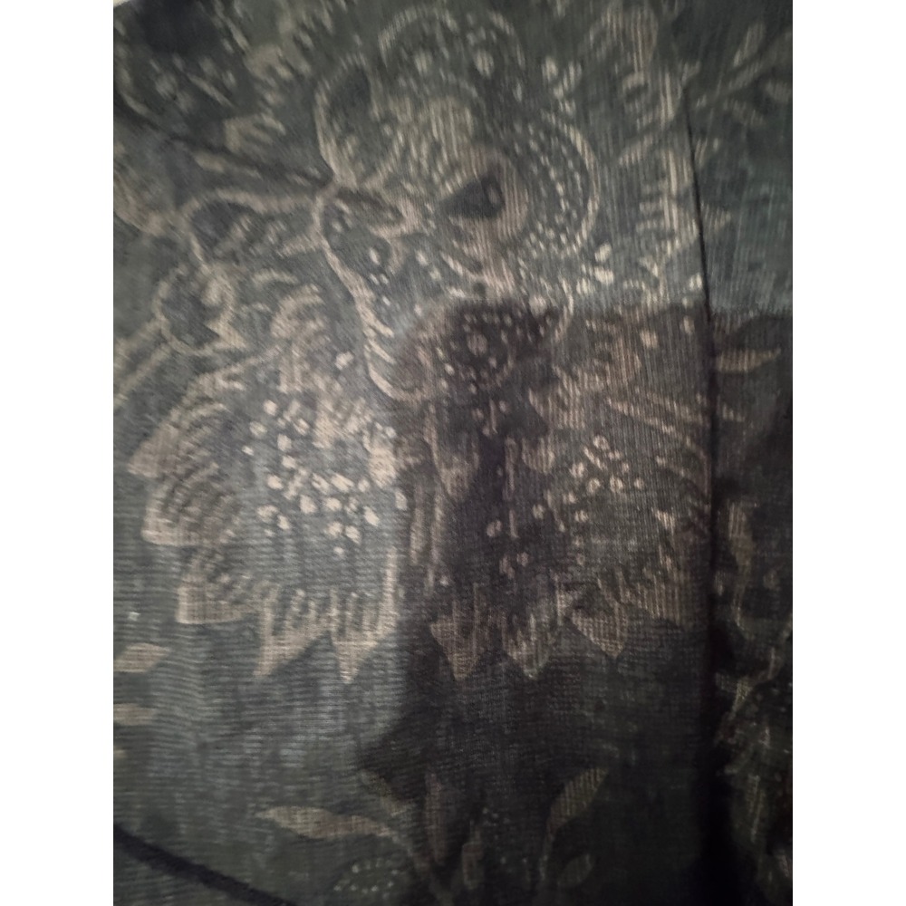 Sofibella Womens Tiered Ruffle Tennis Skort Floral Damask‎ Navy Blue Orange XL - Picture 6 of 7